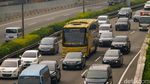 Libur Lebaran Selesai, Jalan Tol di Jakarta Ramai Lagi