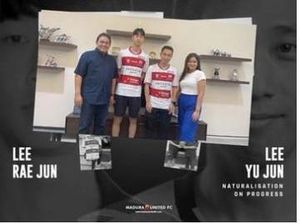 Madura United Boyong Duo Korea Selatan