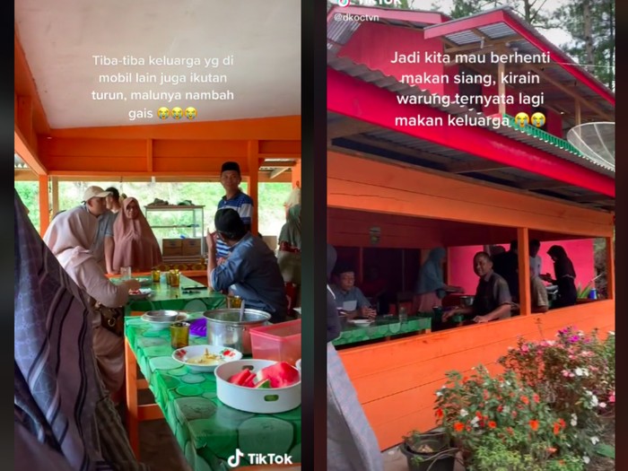 Makan di rumah orang yang dikira warung makan