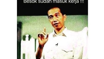 Ingat pesan Pak Jokowi. Foto: dok Internet