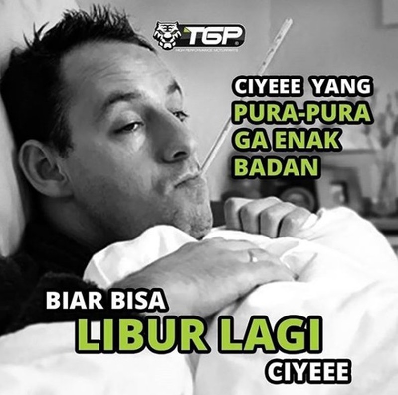 Meme masuk kerja usai lebaran