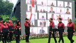 Momen Jokowi Lepas Tim Indonesia ke SEA Games Vietnam