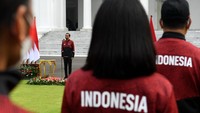 Jokowi juga menegaskan bahwa prestasi Indonesia pada SEA Games kali ini harus lebih baik dari edisi-edisi sebelumnya.  (Dok. Biro Pers Sekretariart Presiden/Kris) 