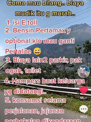 Pemudik curhat habiskan biaya Rp 20 Juta untuk mudik kampung halaman.