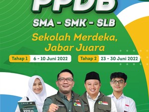 Aturan Baru PPDB Jabar 2022: Tambah Jalur Zonasi & Hapus Ranking Rapor