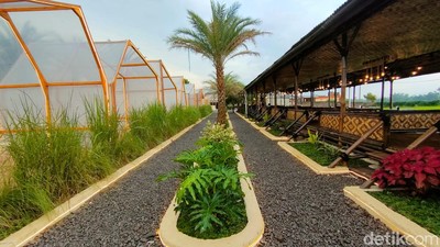 Sensasi Ngopi Estetik Nuansa Ala Timur Tengah di Garut