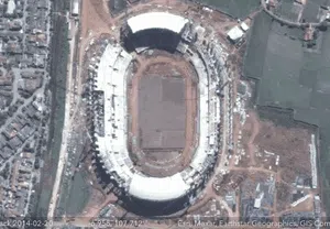 Citra Satelit Transformasi Sewindu Stadion GBLA Bandung