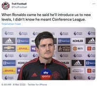 Manchester United gagal finish di empat besar Liga Inggris, itu artinya Cristiano Ronaldo berpotensi untuk pertama kalinya dalam 20 tahun terakhir tidak mentas di panggung teratas panggung Eropa tersebut.