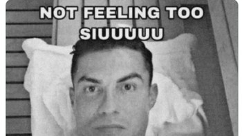 Ronaldo sendiri tetap tampil trengginas di musim pertama bersama MU lagi. Ia sudah menjebol gawang lawan 20 kali pakai seragam Setan Merah. Foto: Twitter