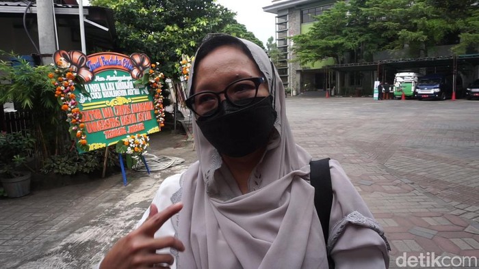 Alissa Wahid saat menceritakan kenangannya dengan mendiang Lily Wahid