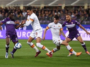 Fiorentina Vs Roma: I Lupi Takluk 0-2