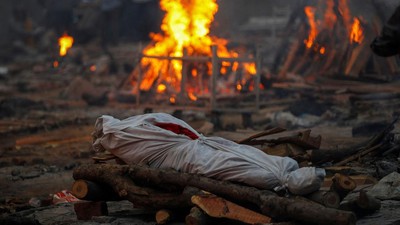 Foto-foto Badai COVID di India Menang Penghargaan Pulitzer
