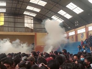 Ledakan Granat Gas Air Mata di Bolivia, 4 Mahasiswa Tewas
