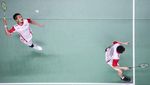 Lolos 8 Besar, Lihat Lagi Aksi Tim Thomas Cup RI Bekuk Thailand 4-1