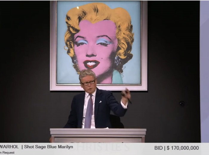 Lukisan Marilyn Monroe Laku Terjual Rp 2,8 Triliun