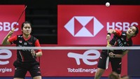Menang 3-0 tak mengendurkan semangat bertanding para pebulutangkis Indonesia. Di partai keempat, Nita Violina Marwah/Lanny Tria Mayasari berhasil menumbangkan Annabella Jaeger/Leona Michalski dengan skor 21-10, 21-10.
