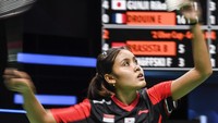Di laga terakhir, Bilqis Prasista memastikan skor 5-0 untuk Indonesia dengan mengalahkan Florentine Schoffski dengan skor 21-12, 12-21, 21-7.
