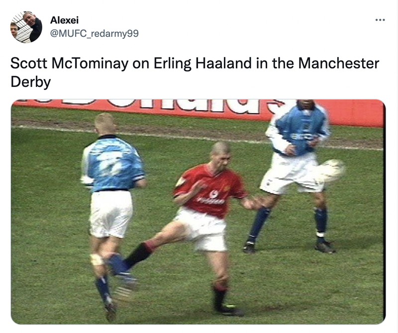 Meme Haaland ke City