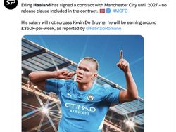 Meme Haaland ke Manchester City, Mau Puasa Liga Champions?
