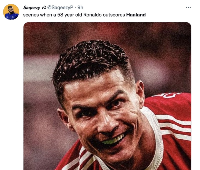 Meme Haaland ke City