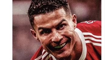 Mungkin saja Cristiano Ronaldo nanti walau sudah tua tetap bisa bersaing dengan Haaland untuk urusan mencetak gol. Foto: Twitter
