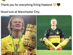 Meme Haaland ke Manchester City, Mau Puasa Liga Champions?
