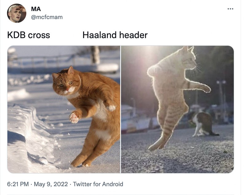 Meme Haaland ke City