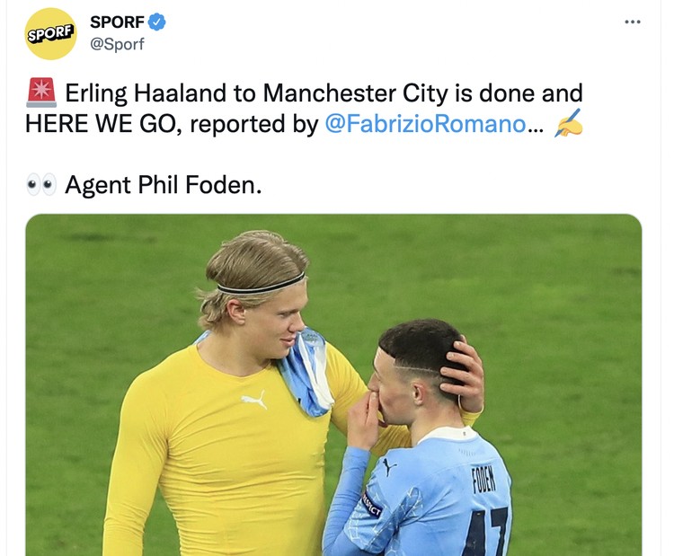 Meme Haaland ke City Meme Haaland ke City