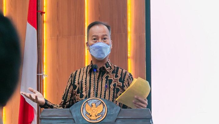 Menperin Agus Gumiwang Kartasasmita beri arahan CPNS Kemenperi/Dok Kemenperin