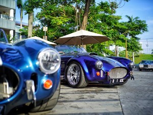 Mobil Muscle Car yang Biasa di Film Hollywood Ngumpul di Jakarta