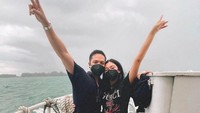 Momen Naysilla Mirdad dengan kekasih barunya, Arfito Hutagalung. Foto: Instagram