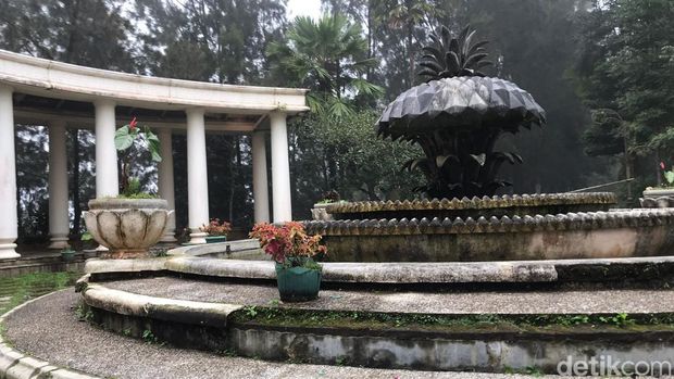 Penampakan 'kota mati' di Sukabumi.