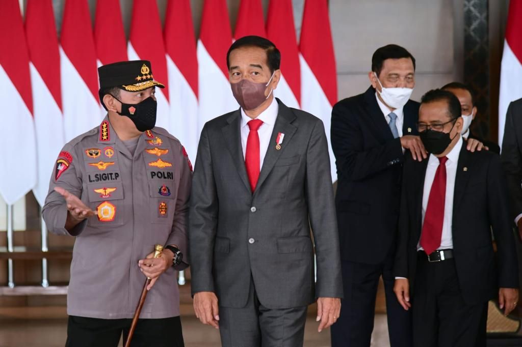 Presiden Jokowi dan Para Menteri
