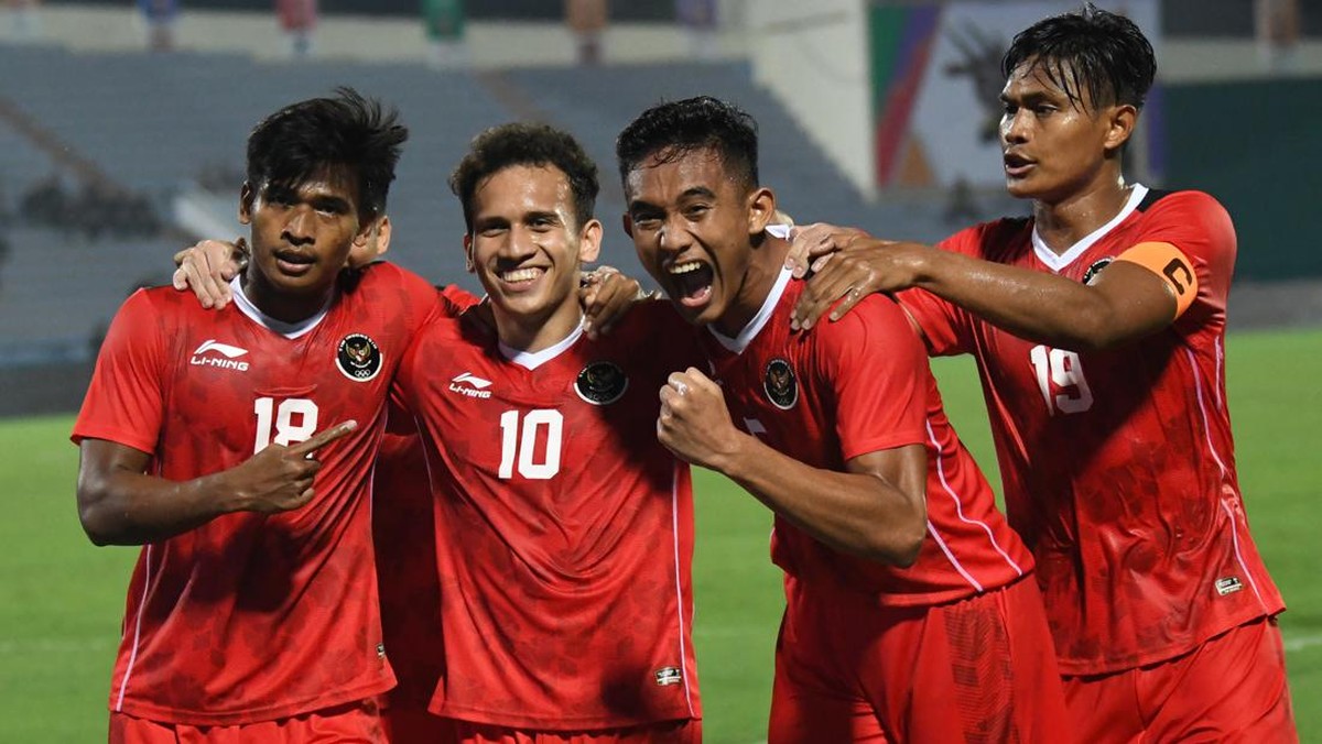 Indonesia menang 4-0 atas Filipina di SEA Games 2021 (Foto: ANTARA FOTO/ADITYA PRADANA PUTRA)