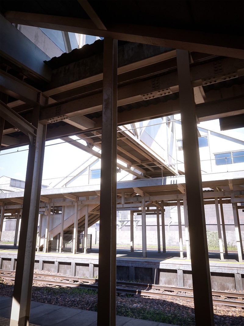 Stasiun Kereta Api Ini Tampak Nyata dan Seram, Padahal...