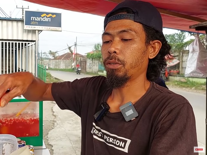 badar, penjual es campur badar, penjual es campur