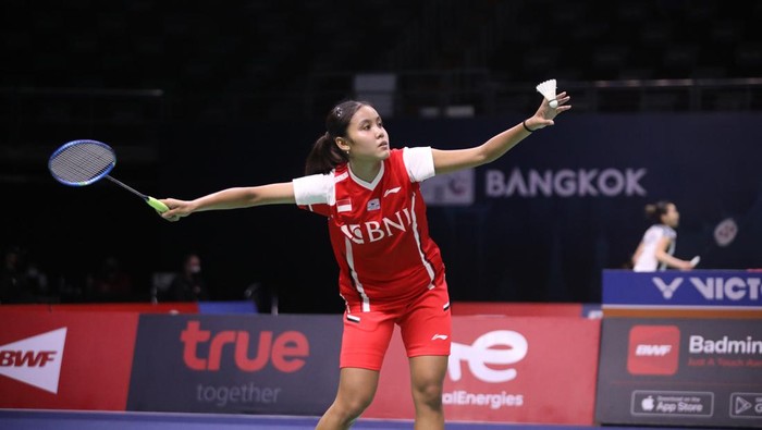 Tunggal putri Indonesia Bilqis Prasista di Uber Cup 2022