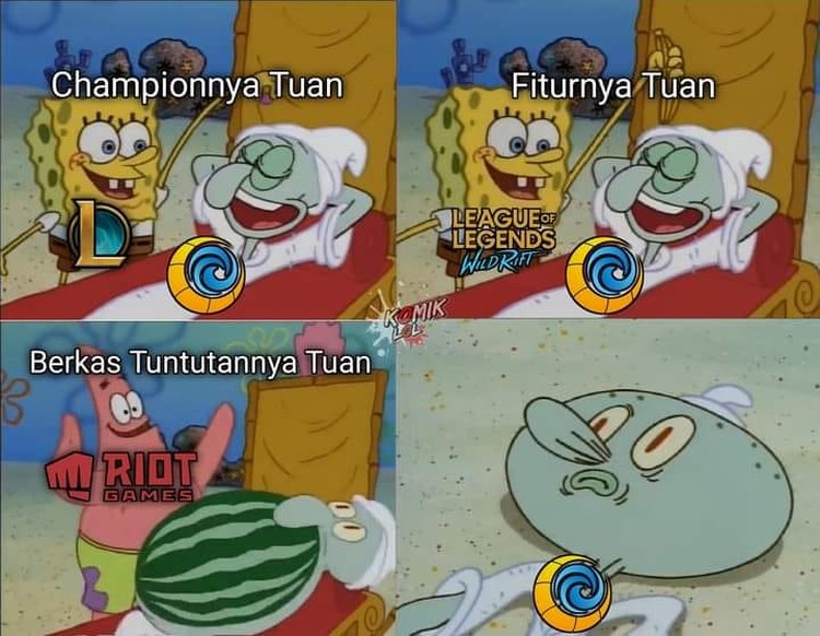 Deretan Meme Riot Games Gugat Moonton Terkait Plagiarisme Deretan Meme Riot Games Gugat Moonton Terkait Plagiarisme