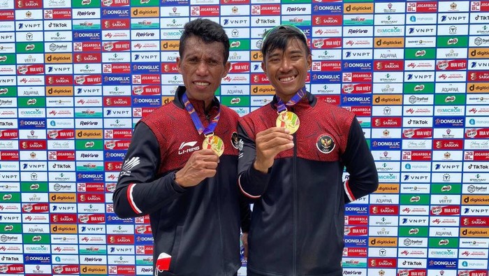 Indonesia sudah mengumpulkan tiga medali emas, empat perak, dan satu medali perunggu SEA Games sampai hari Rabu 11 Mei 2022.