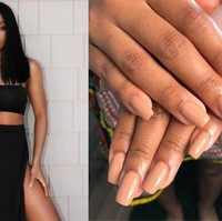 Penyanyi Normani terlihat menawan dengan pilihan kuteks berwarna nude. Dengan warna kuteknya itu serta pulasan makeup bernuansa senada, penampilannya jadi terlihat semakin eksotis. Foto: Instagram