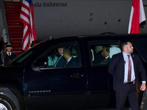Jokowi dan Iriana Tiba di Washington DC AS