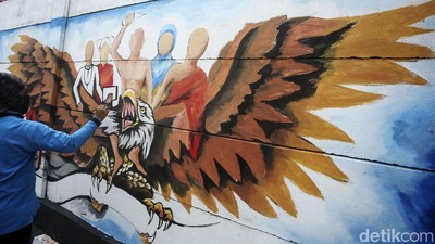 Keberagaman Indonesia dalam Mural