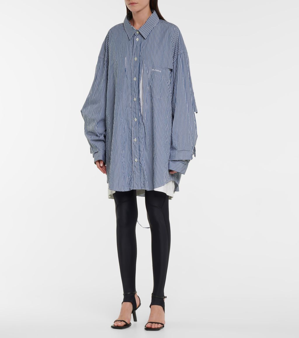 Kemeja Robek Balenciaga