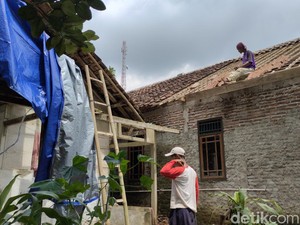 BPBD: Kerugian Akibat Angin Puting Beliung di Lebak Capai Rp 800 Juta