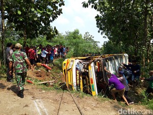 Tragedi Kereta Kelinci Terguling di Boyolali, Tewaskan Ibu dan Anak