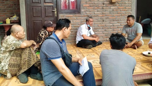 Suasana rumah duka korban meninggal diduga Rabies, Rabu (11/5/2022)