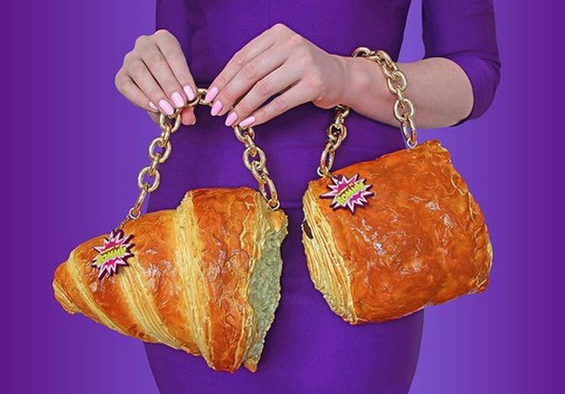 Tas bentuk makanan