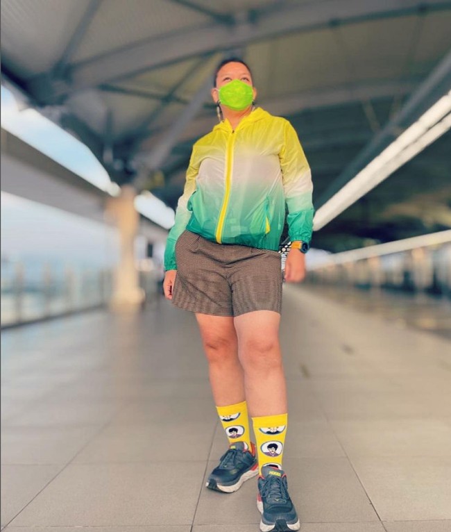 Dalam sebuah siaran di YouTube, Tika mulai menyadari bahwa dirinya harus menjaga kesehatan tubuh dengan memperbaiki gaya hidup pada 2008. Foto: Instagram/@botikapanggabean