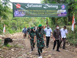 TMMD ke-113 Tuntaskan Betonisasi-Pembukaan Jalan di Nusa Penida