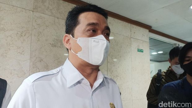 Wakil Gubernur DKI Jakarta, Ahmad Riza Patria (Karin Nur Secha/detikcom)